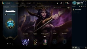 conta league of legends diamond LOL
