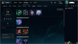 conta league of legends diamond LOL
