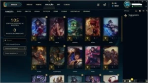 conta league of legends diamond LOL