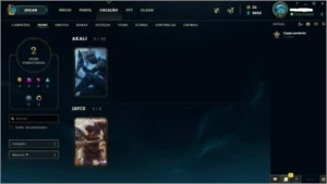 conta league of legends diamond LOL