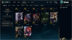 conta league of legends diamond LOL
