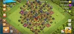 Conta de CLASH OF CLANS / CV10 PRATICAMENTE FULL