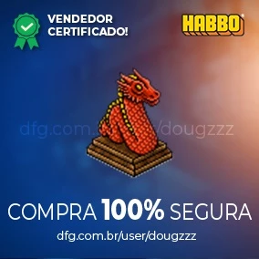 LÂMPADA DO DRAGÃO DE FOGO - Habbo