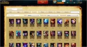 league of legends- conta parada a mais de ano LOL