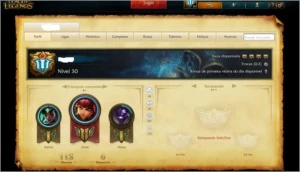 league of legends- conta parada a mais de ano LOL