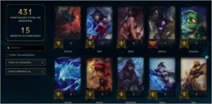 Conta League of Legends Platina 2 LOL