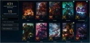 Conta League of Legends Platina 2 LOL