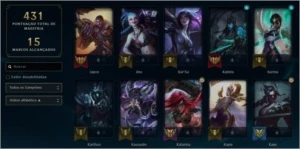 Conta League of Legends Platina 2 LOL