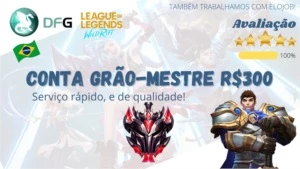 Conta Grão-Mestre nova sem e-mail Registrado por R$200 W-R - League of Legends: Wild Rift LOL WR