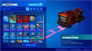 CONTA DE FORTNITE KIT CORINGA E PASSES