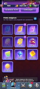 Conta Cr | 1.9 Milhão De Gold | Valor Negociável - Clash Royale