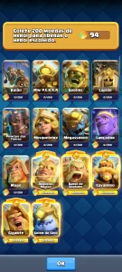 Conta Cr | 1.9 Milhão De Gold | Valor Negociável - Clash Royale