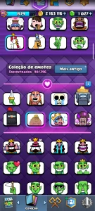 Conta Cr | 1.9 Milhão De Gold | Valor Negociável - Clash Royale