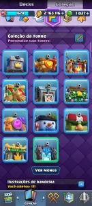 Conta Cr | 1.9 Milhão De Gold | Valor Negociável - Clash Royale