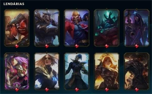 Conta LOL - LVL 432 - League of Legends
