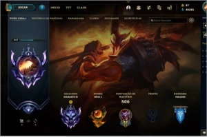 CONTA LOL D3, 127 SKINS, TODOS OS CHAMPS, 43K ES AZUL - League of Legends