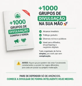+500 Grupos De Divulgação E Compra E Venda - Outros