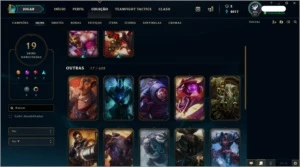 Conta de League of Legends Season 4 LOL