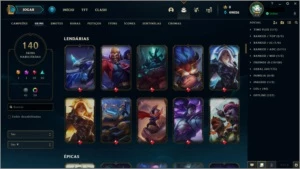 CONTA NVL 420, PLATINA IV, COM TODOS OS DADOS DE CRIAÇÃO - League of Legends LOL