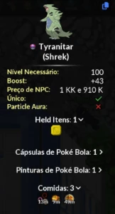 Conta Servidor Rainbow Lvl 161 Orebound - PokeXGames PXG