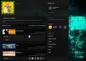 Conta cs2, 2300+horas, 13 medalhas e 1 skin de faca. - Counter Strike