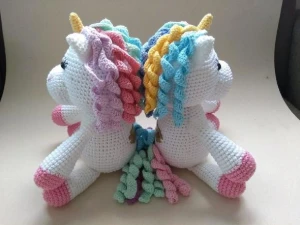 Amigurumi Unicórnio Fofo - Artesanato e Personalizados