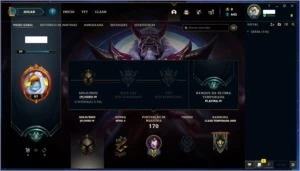 Conta lol  Level 97 - League of Legends