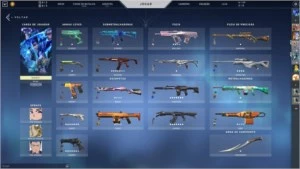 Conta Valorant R$800 em skins