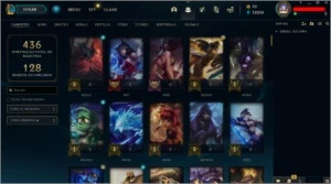 Conta League Of Legends +80 Skins LOL