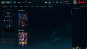 Conta League Of Legends +80 Skins LOL