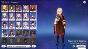 Xião + kAZUHA  + jade +diluc ar 35 - Genshin Impact