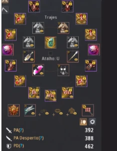 Conta de Black desert 850 de GS