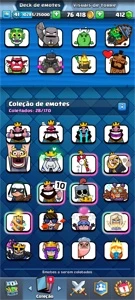 Conta forte com cartas nível máximo - Clash Royale
