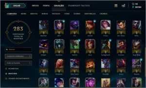 Conta LOL D3, 75 champ, 24 skins, 86 icones - League of Legends