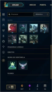 Conta LOL D3, 75 champ, 24 skins, 86 icones - League of Legends