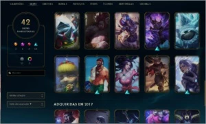 CONTA  LEAGUE OF LEGENDS BARATA LOL