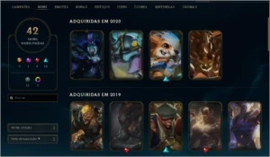 CONTA  LEAGUE OF LEGENDS BARATA LOL