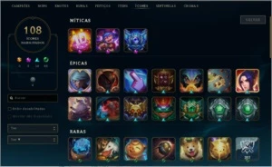 CONTA  LEAGUE OF LEGENDS BARATA LOL
