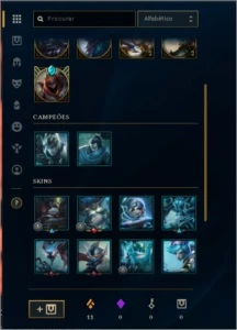 CONTA  LEAGUE OF LEGENDS BARATA LOL