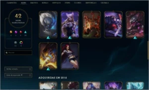 CONTA  LEAGUE OF LEGENDS BARATA LOL
