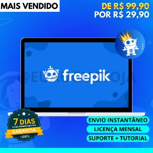 Freepik - Mensal - Premium