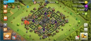 Conta clash of clans cv 9