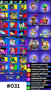 Brawl Star - #031🔸📅2023🟣7 | 71 brawalers - Brawl Stars