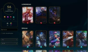 CONTA LOL - Desde 2013 / +80 Champs / +50 Skins - League of Legends
