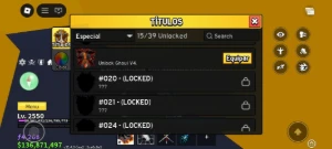 Conta Raríssima, Lvl 2550| - Roblox