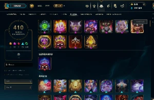 Conta No Lol Diamante 350 Skins,Todos Os Campeões,200 Croma+ - League of Legends