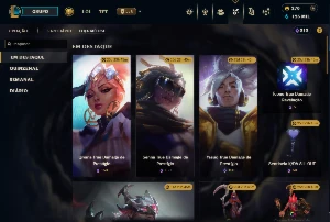 Conta No Lol Diamante 350 Skins,Todos Os Campeões,200 Croma+ - League of Legends