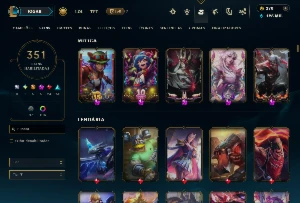 Conta No Lol Diamante 350 Skins,Todos Os Campeões,200 Croma+ - League of Legends