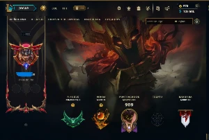 Conta No Lol Diamante 350 Skins,Todos Os Campeões,200 Croma+ - League of Legends