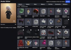 Conta Roblox Feminina